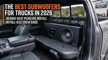 The Best Subwoofers for Trucks in 2026: Behind-Seat Picks - Audio Intensity