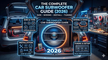 The Complete Car Subwoofer Guide (2026): Size, Wiring, Install, Tuning - Audio Intensity