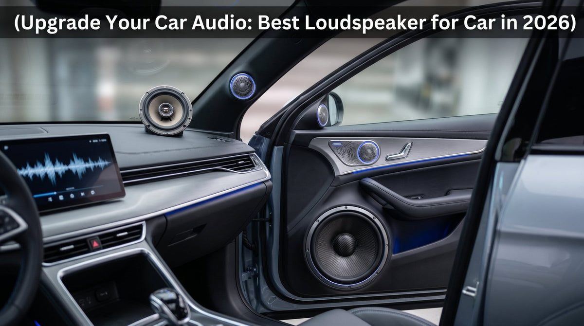 Upgrade Your Car Audio: Best Loudspeaker for Car in 2026