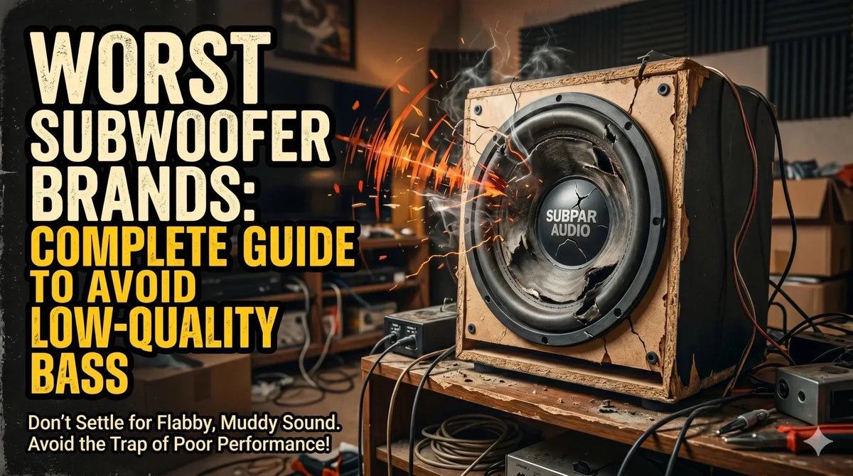 Worst Subwoofer Brands to Avoid in 2026: Expert Guide