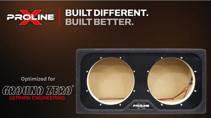 Ground Zero Subwoofer Boxes and Enclosures