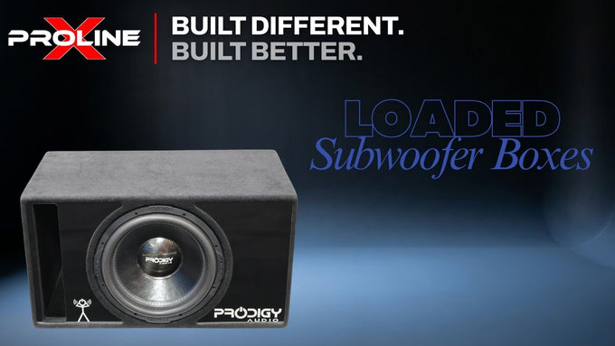 Loaded Subwoofer Boxes - Audio Intensity