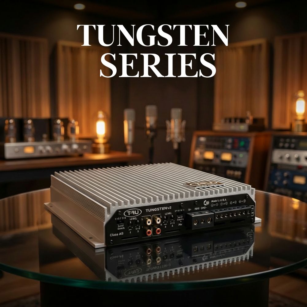 TRU Technology Tungsten Series | Compact Class AB Amplifiers