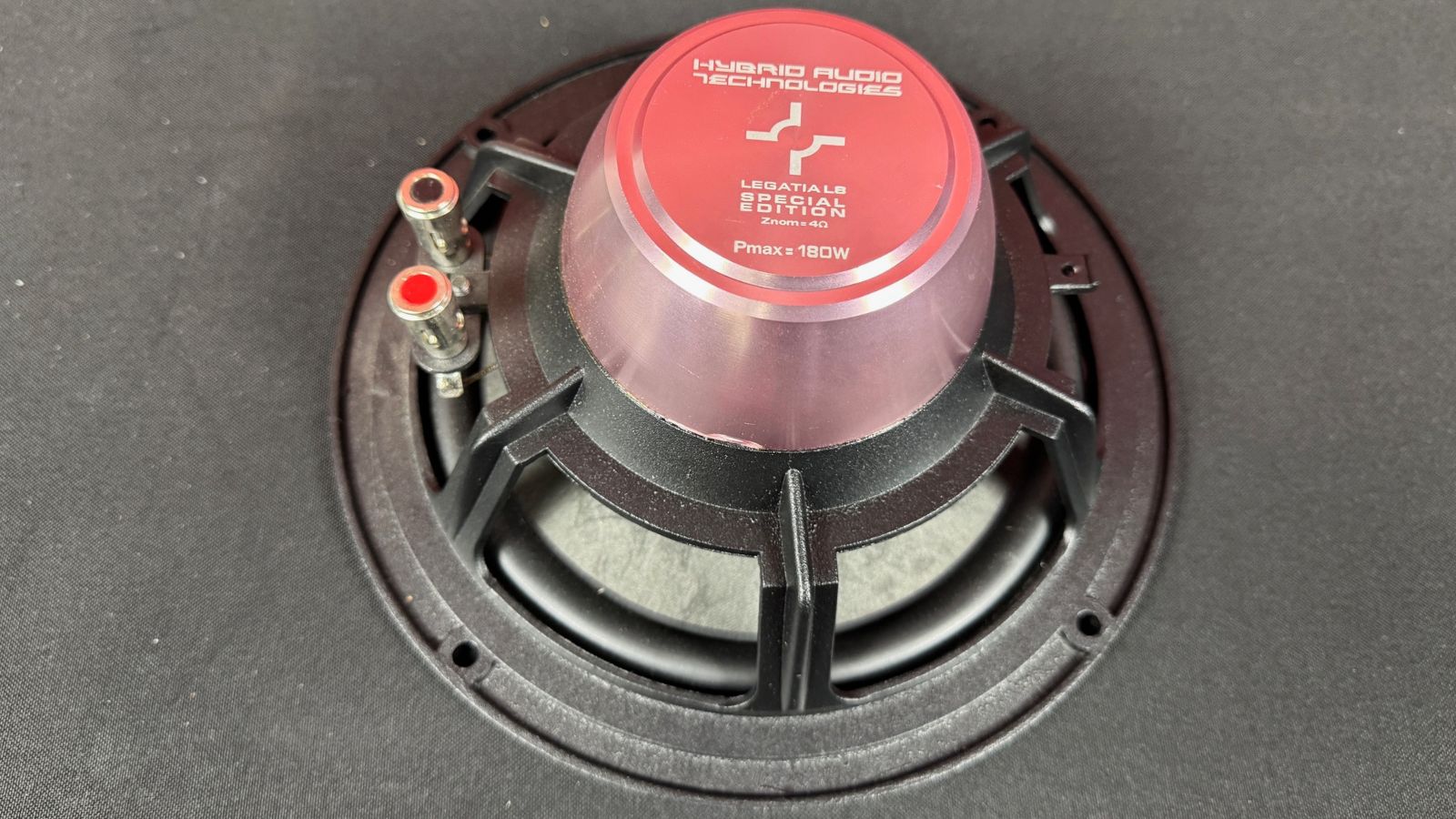 Hybrid Audio L8SE 8" Midbass Drivers - 2 Ohm Dust cap Version - Rare!