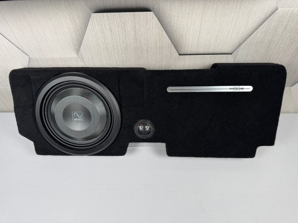 2015 - 2023 Ford F - 150 & 2017 - 2023 F - 250 Direct Fit Behind - Seat Subwoofer Enclosure | Super Duty Model|Proline X|Audio Intensity