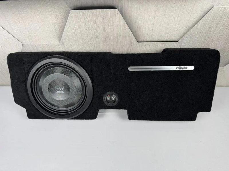 Ford F150 Subwoofer Box with Wavtech thinPRO12 - Behind Seat Direct Fit