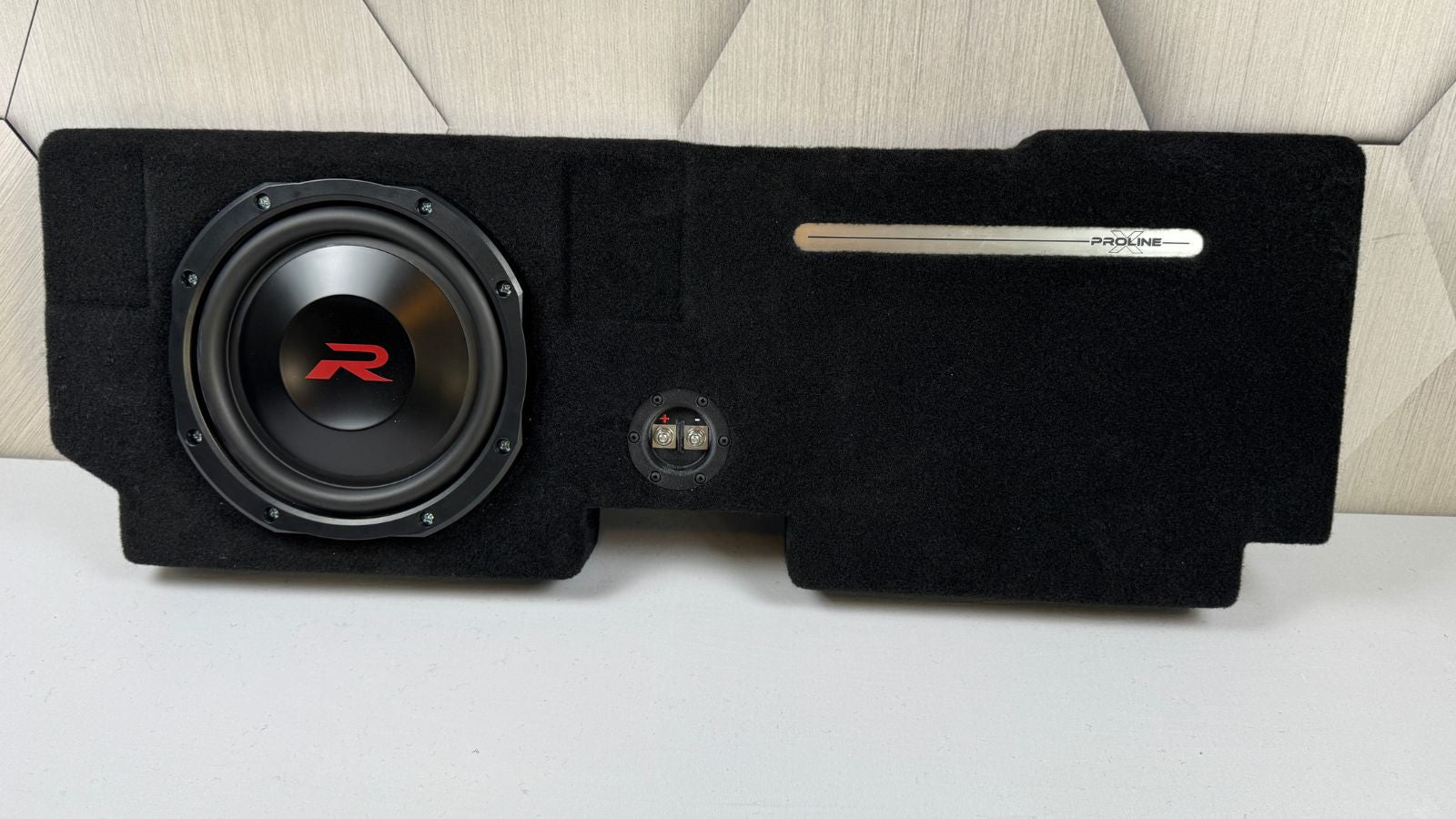 2015 - 2023 Ford F - 150 & 2017 - 2023 F - 250 Direct Fit Ford Series Loaded Subwoofer Enclosure – Alpine RSW10D4|Proline X|Audio Intensity
