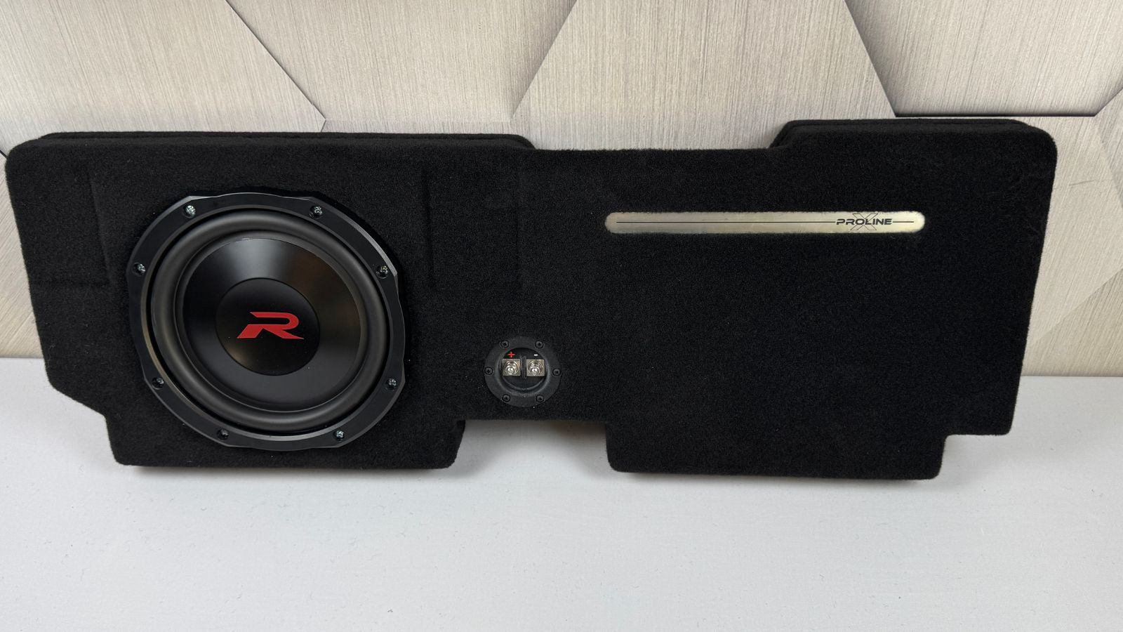 2015 - 2023 Ford F - 150 & 2017 - 2023 F - 250 Direct Fit Ford Series Loaded Subwoofer Enclosure – Alpine RSW10D4|Proline X|Audio Intensity