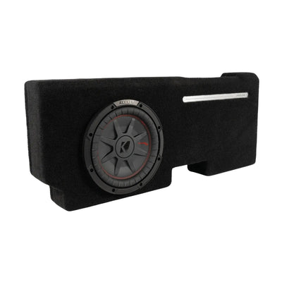 2015 - 2023 Ford F - 150 & 2017 - 2023 F - 250 Direct Fit Ford Series Loaded Subwoofer Enclosure – Kicker CompRT 10