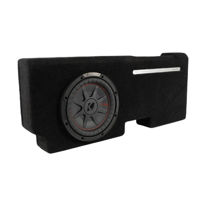 2015-2023 Ford F-150 & 2017-2023 F-250 Direct Fit Ford Series Loaded Subwoofer Enclosure – Kicker CompRT 10