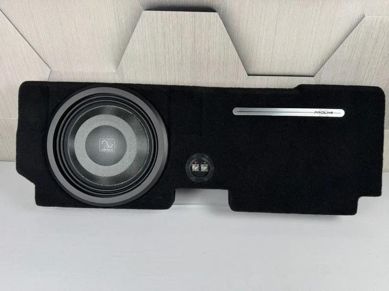 Ford F150 Subwoofer Box with Wavtech thinPRO12 - Behind Seat Direct Fit
