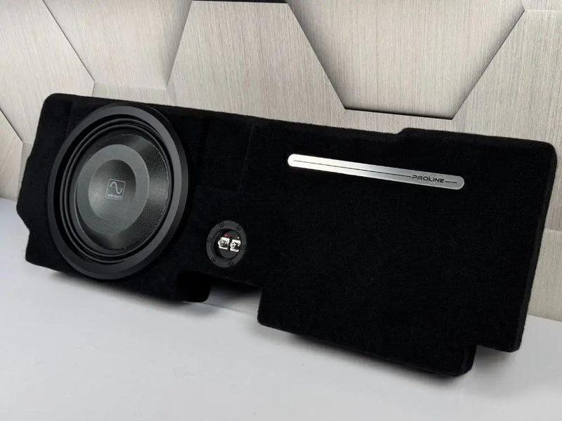 Ford F150 Subwoofer Box with Wavtech thinPRO12 - Behind Seat Direct Fit