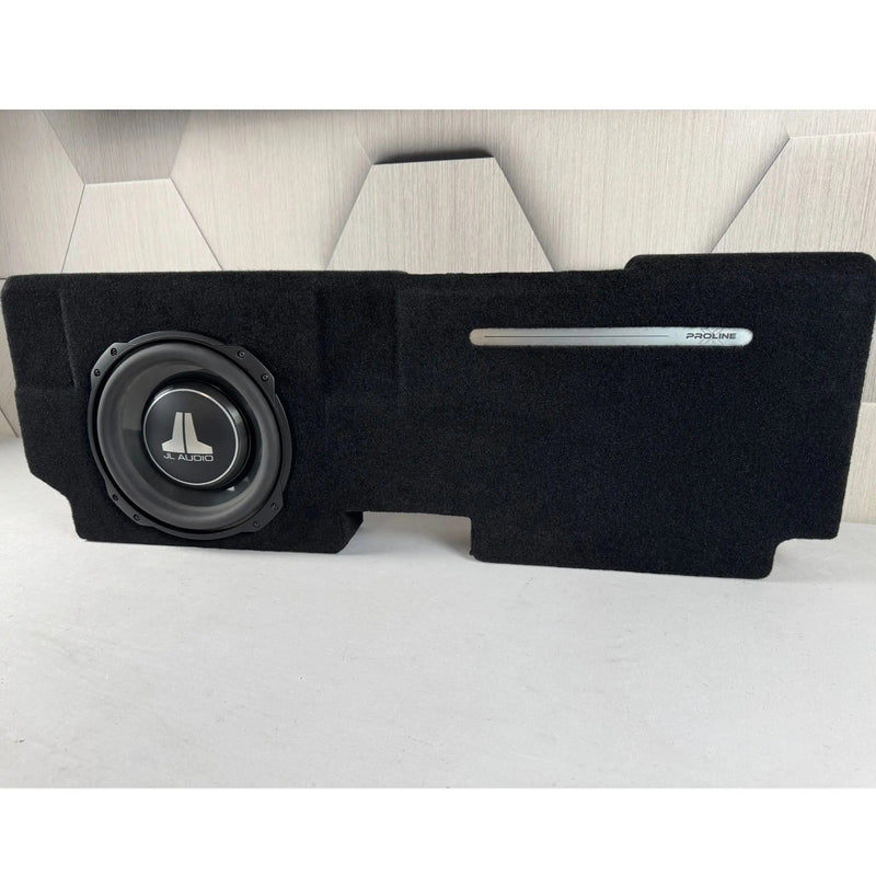2015 - 2023 Ford F - 150 & 2017 - 2023 F - 250 Direct Fit Ford Series PR Edition Loaded Subwoofer Enclosure – JL Audio 10TW3 - D4|Proline X|Audio Intensity