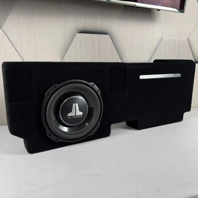 2015 - 2023 Ford F - 150 & 2017 - 2023 F - 250 Direct Fit Ford Series PR Edition Loaded Subwoofer Enclosure – JL Audio 10TW3 - D4|Proline X|Audio Intensity