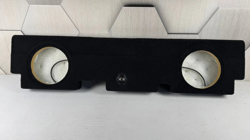 Ford F150 Dual 10 Inch Subwoofer Enclosure Behind Seat - 2015-2023 Models