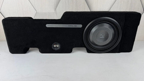2024 - 2025 Ford F - 150 Direct Fit Ford Series Loaded 12 inch Subwoofer Enclosure – Wavtech ThinPro 12