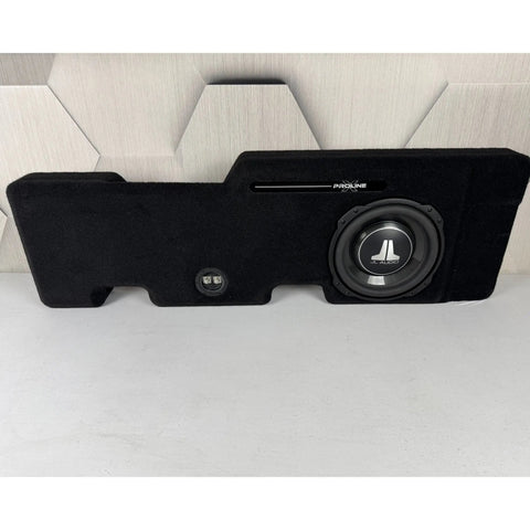2024 - 2025 Ford F - 150 & F - 250 Direct Fit Ford Series Loaded Subwoofer Enclosure – JL Audio 10TW3 - D4