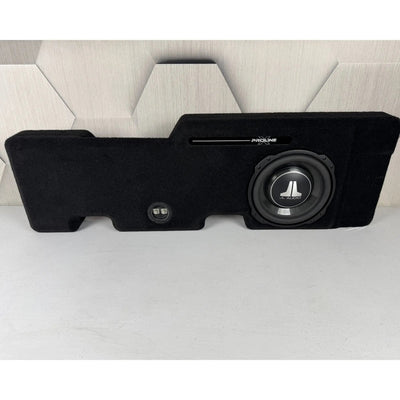 2024 - 2025 Ford F - 150 & F - 250 Direct Fit Ford Series Loaded Subwoofer Enclosure – JL Audio 10TW3 - D4
