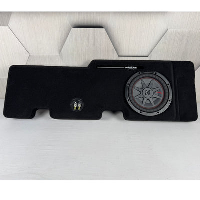 2024-2025 Ford F-150 Direct Fit Ford Series Loaded Subwoofer Enclosure – Kicker CompRT 10