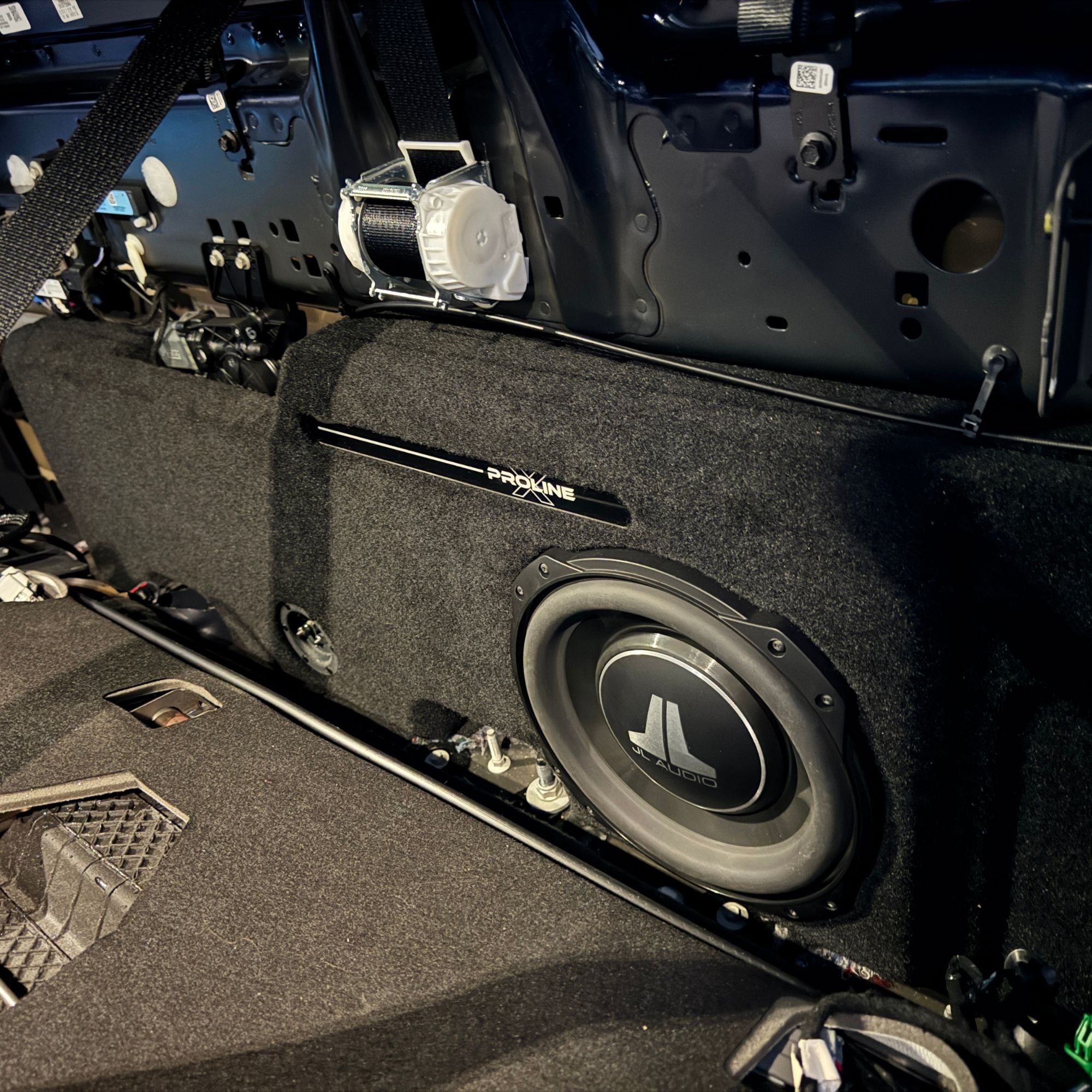 2024 2025 Ford F 150 Direct Fit Subwoofer Box Custom Fit 2024-2025-ford-f-150-direct-fit-subwoofer-box-custom-fit