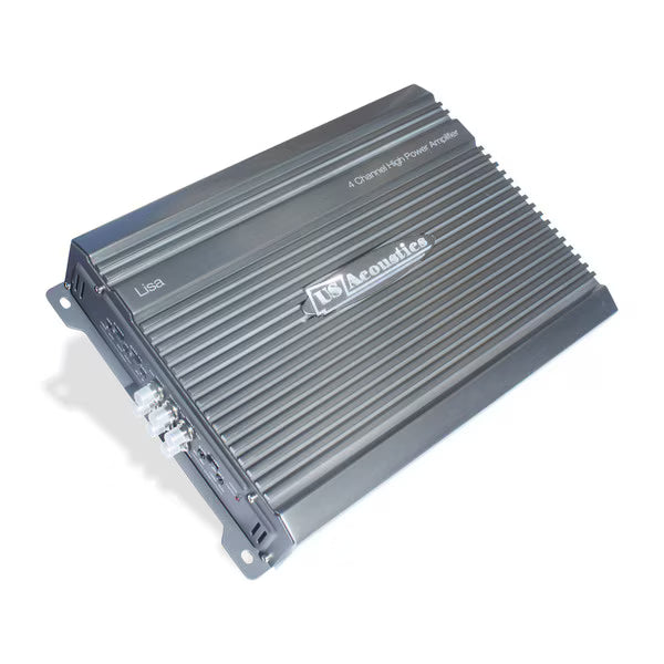 US Acoustics Lisa | 4 Channel Class AB Amplifier | 4 x 50w US Acoustics