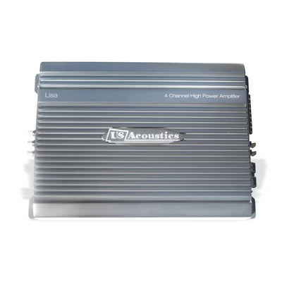 US Acoustics Lisa | 4 Channel Class AB Amplifier | 4 x 50w US Acoustics