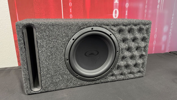 Performance Optimized Ported Enclosure - Loaded with Audiomobile Evo 2410 DVC
