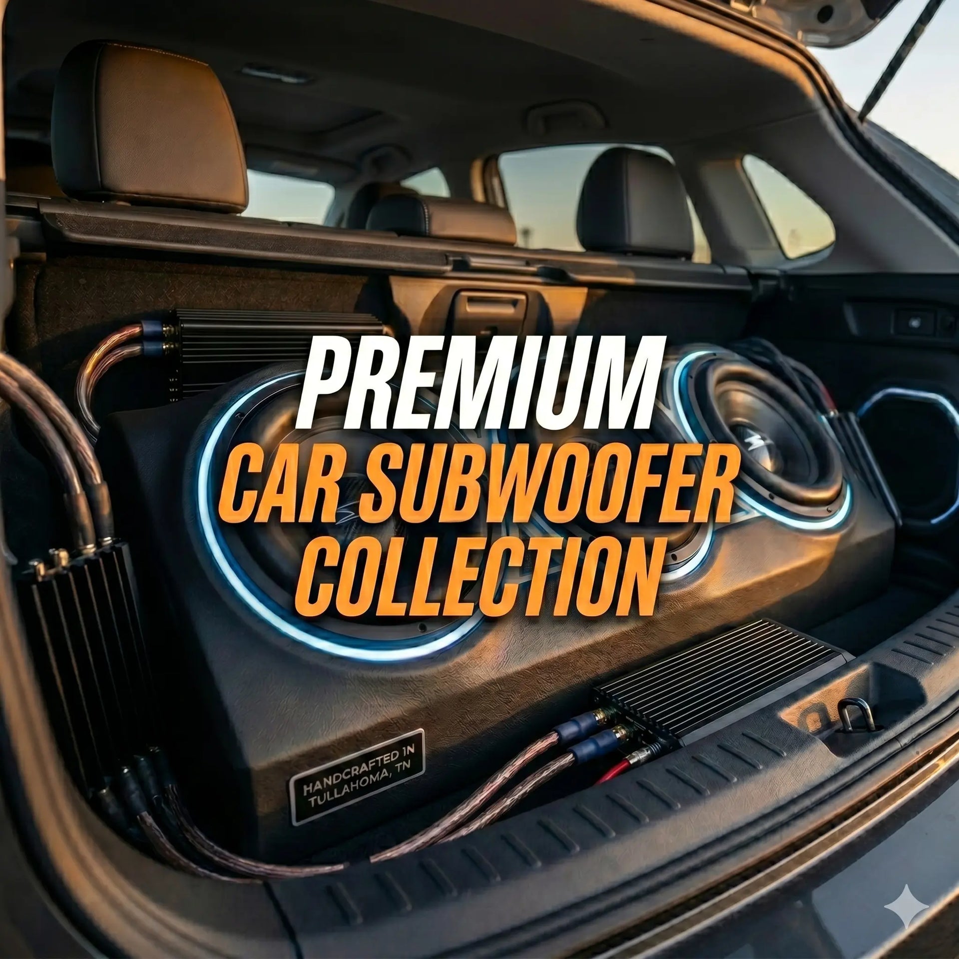 explosive bass car subwoofer collection image