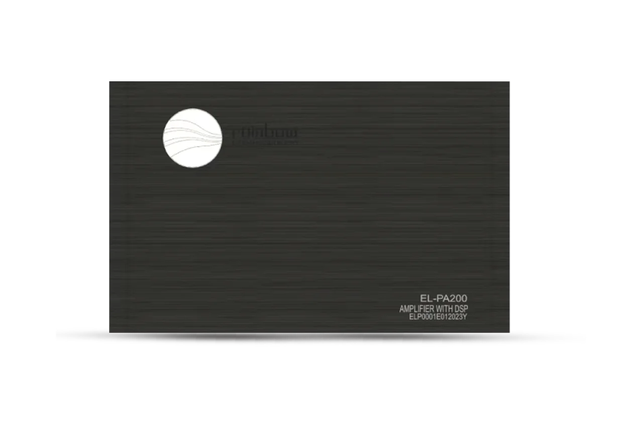 Rainbow EL-PA200 6 Channel DSP with 4 Channel Amplifier