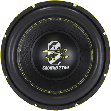 Ground Zero GZRW 10XSPL 10 inch Subwoofer - Dual 2 ohm