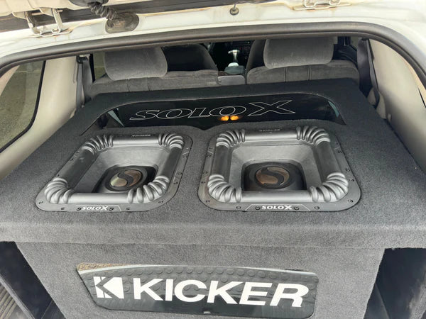 Proline X Professional Series Loaded Subwoofer Box - Dual Kicker SoloX 15 inch