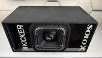 Proline X Professional Series Loaded Subwoofer Box - Kicker SoloX 15 inch