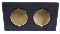 Performance Optimized Down Fire Sealed 10" Dual Enclosure | Audiomobile GT2