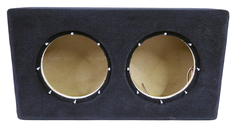Performance Optimized Down Fire Sealed 10" Dual Enclosure | Audiomobile GT2
