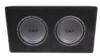 Performance Optimized Down Fire Sealed 10" Dual Enclosure | Audiomobile GT2