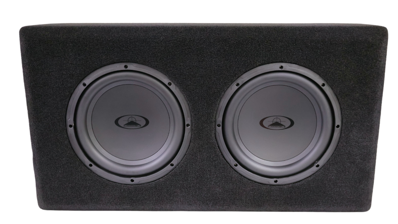 Performance Optimized Down Fire Sealed 10" Dual Enclosure | Audiomobile GT2