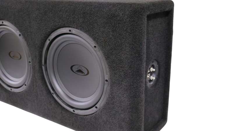Performance Optimized Down Fire Sealed 10" Dual Enclosure | Audiomobile GT2