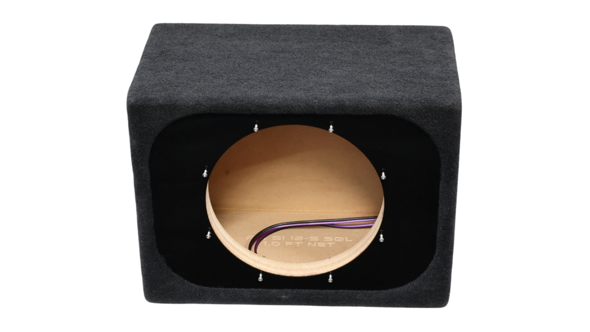Performance Optimized Sealed  12" Enclosure | Stereo Integrity 12" SQL Series