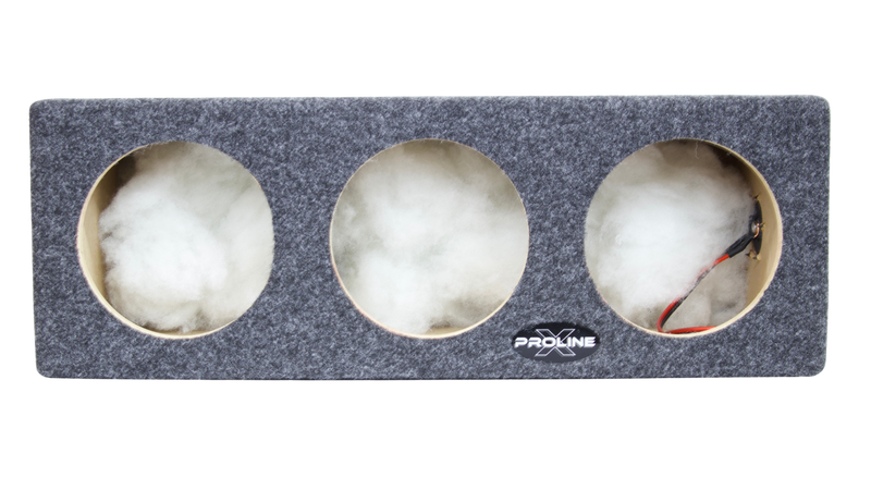 Proline X P8T-S | Triple 8" Sealed Subwoofer Enclosure | V3