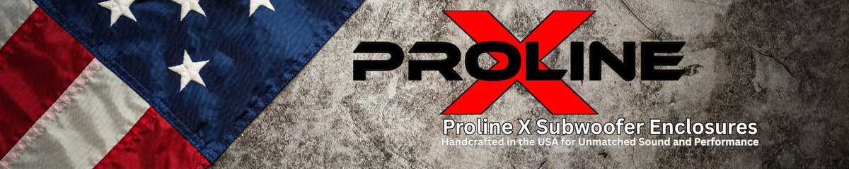 Proline X Performance Series Subwoofer Enclosures