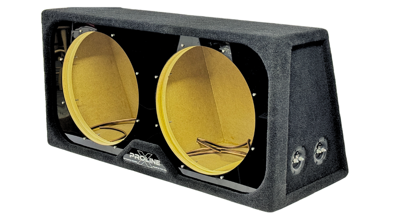 Proline X PO 15D-S W | Dual 15" Sealed Wedge Enclosure | Built for ResoNix GUS-15