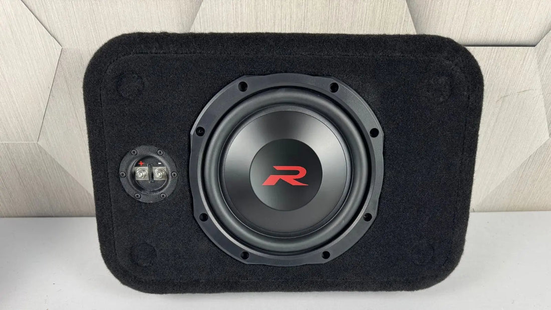 Alpine RSW10D4 Shallow Subwoofer in Proline X Micro Series Enclosure|Proline X|Audio Intensity