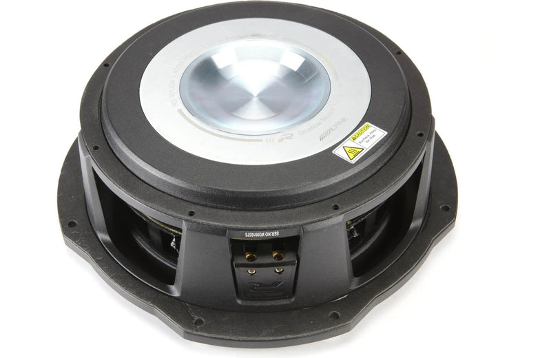 Alpine Shallow 10 Inch Subwoofer: Powerhouse Bass in a Space - Saving Design|Alpine|Audio Intensity