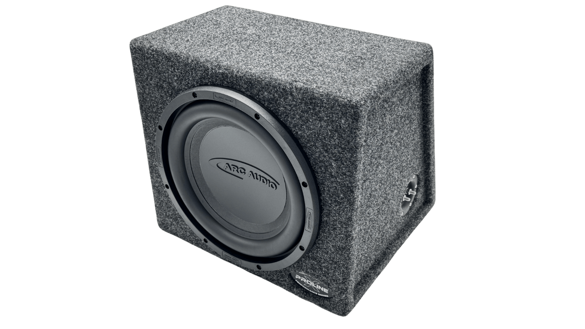Arc Audio X2V2 10 Loaded Subwoofer Box | Sealed Wedge
