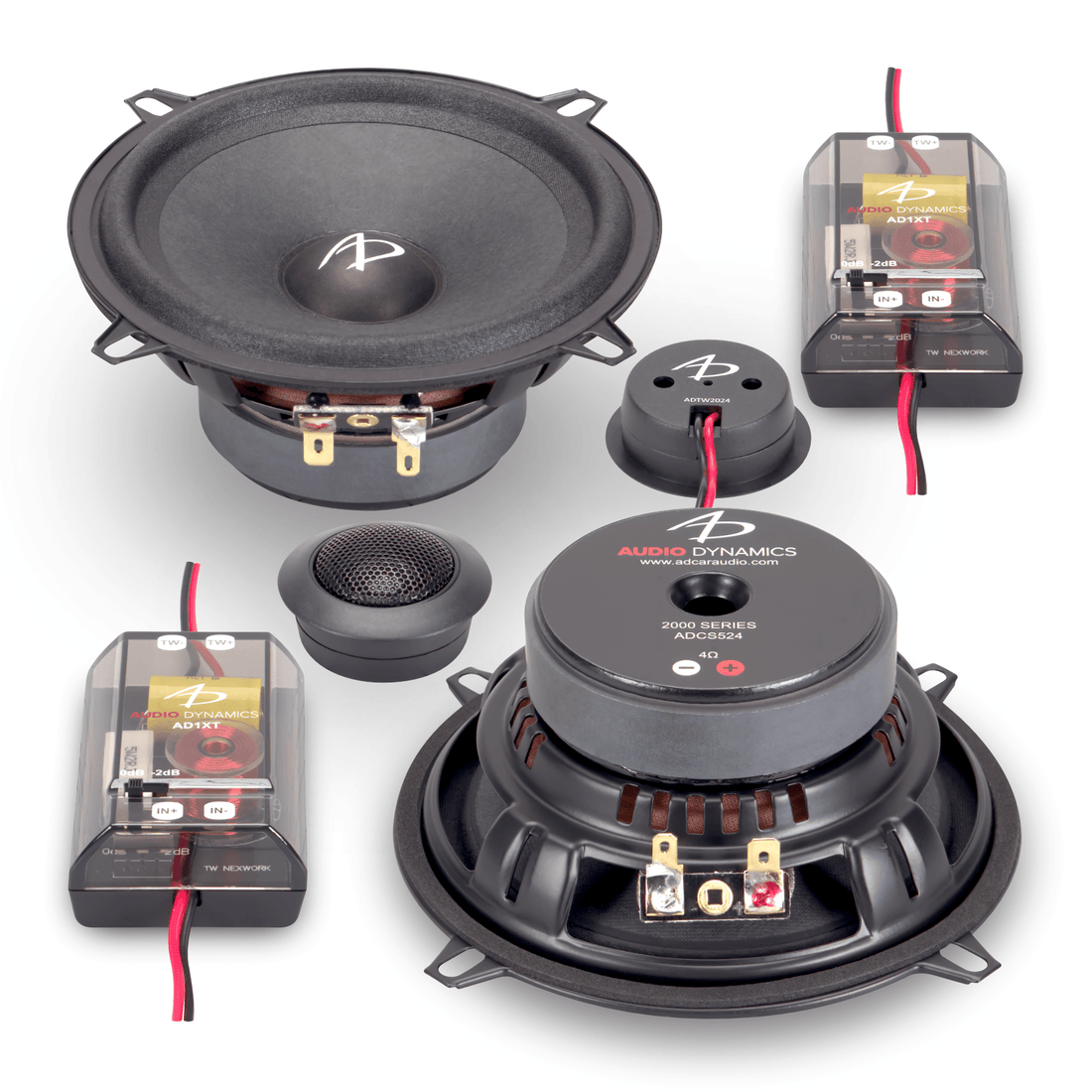 Audio Dynamics 2000 Series 5.25″ Component Set – CS524 Audio Dynamics