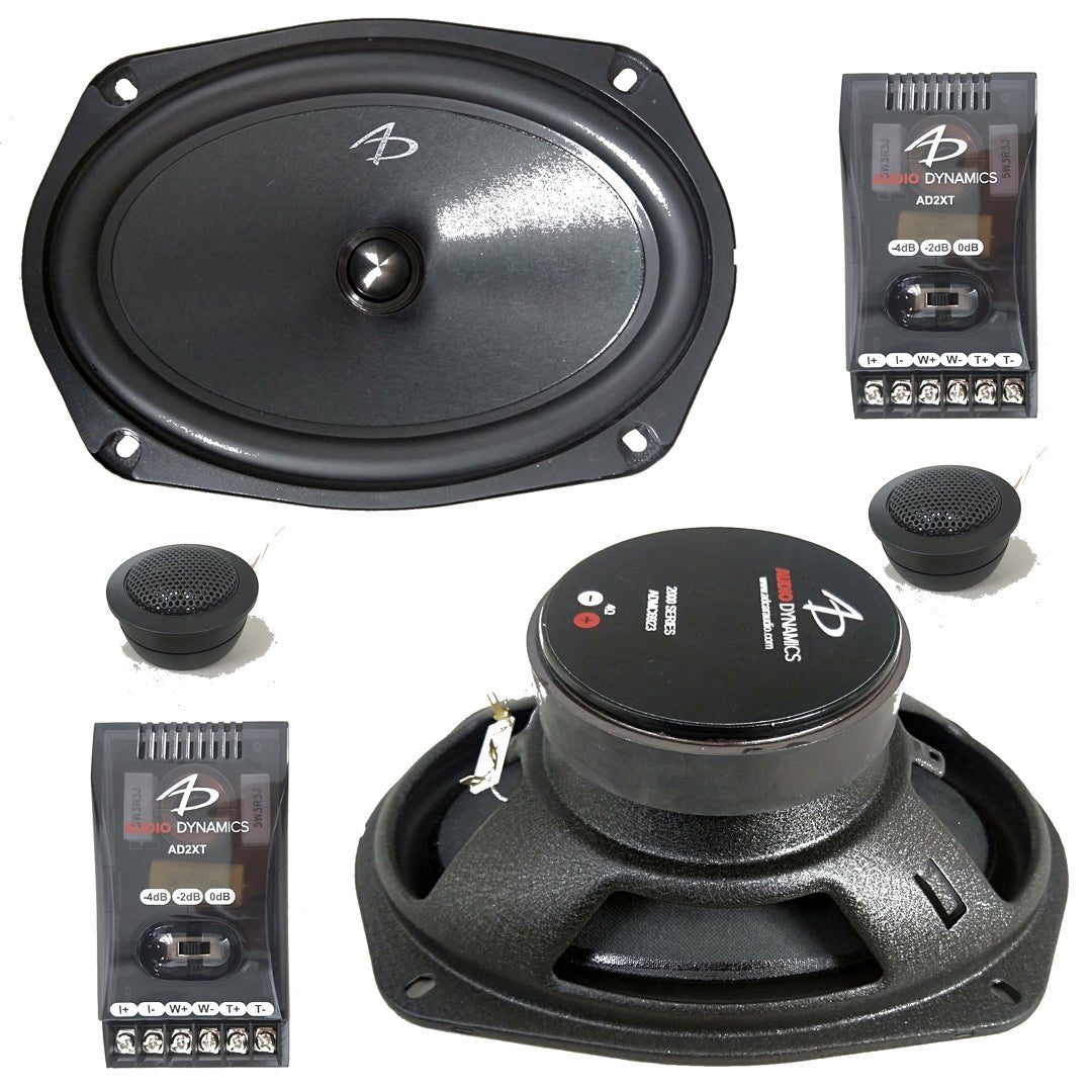 Audio Dynamics 2000 Series 6″x 9″ Component Set Audio Dynamics