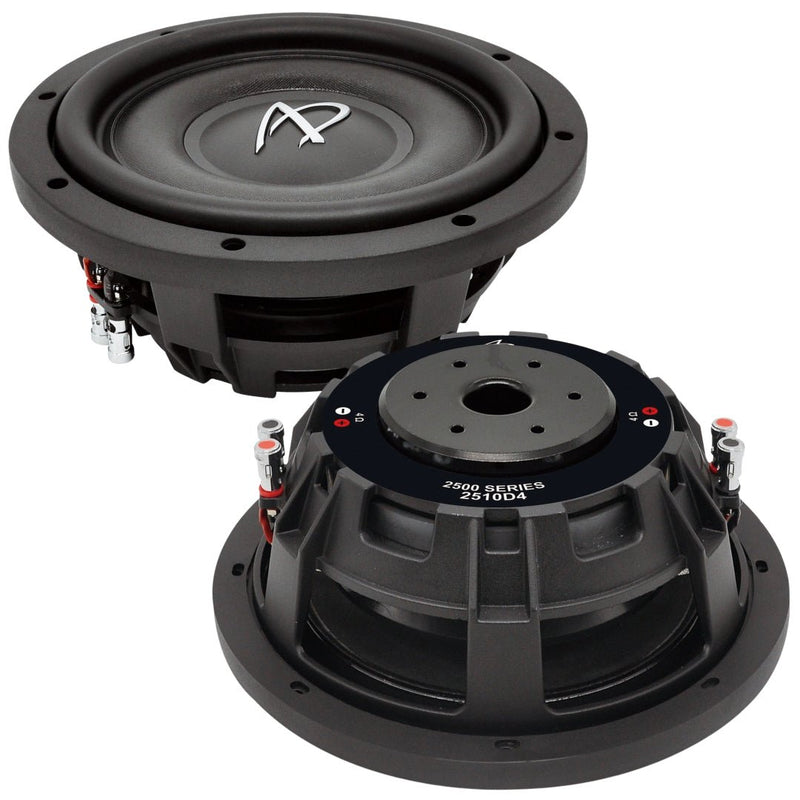 Audio Dynamics AD2510 D4 10 inch Shallow Subwoofer|Audio Dynamics|Audio Intensity