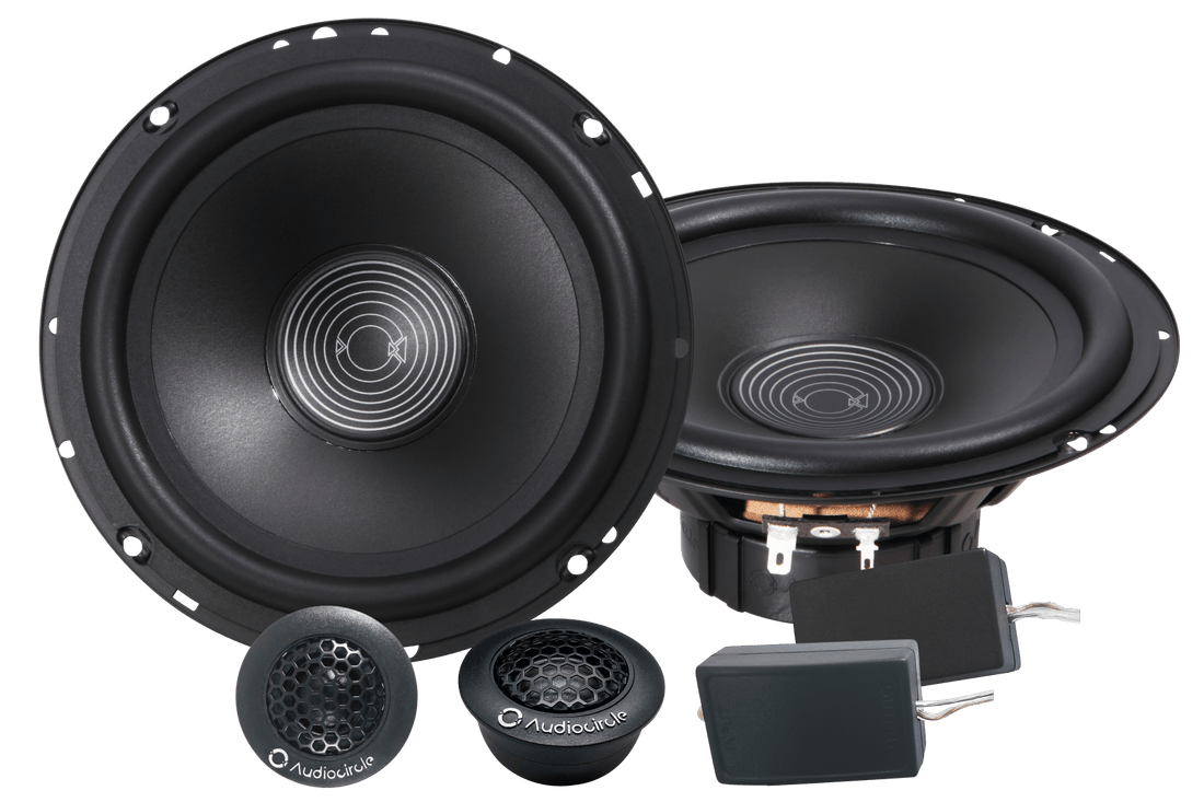 AudioCircle Stuttgart Line 6.5" 2 - way component speakers - Audiocircle Component Set for car audio systems