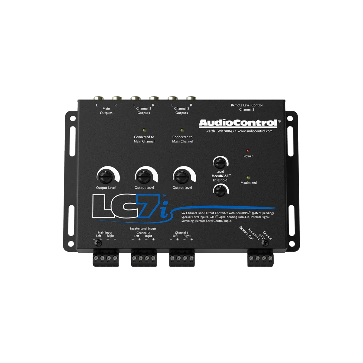 AudioControl LC7i 6 channel Active Line Converter AudioControl