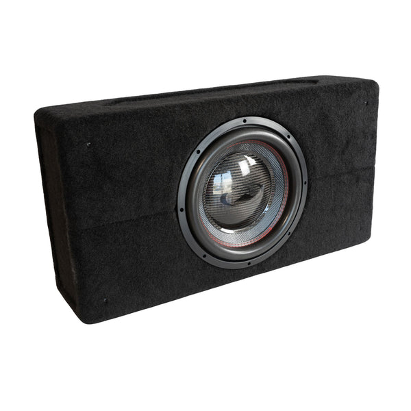 Audiomobile Encore 12 inch Sealed Down Firing Subwoofer Enclosure